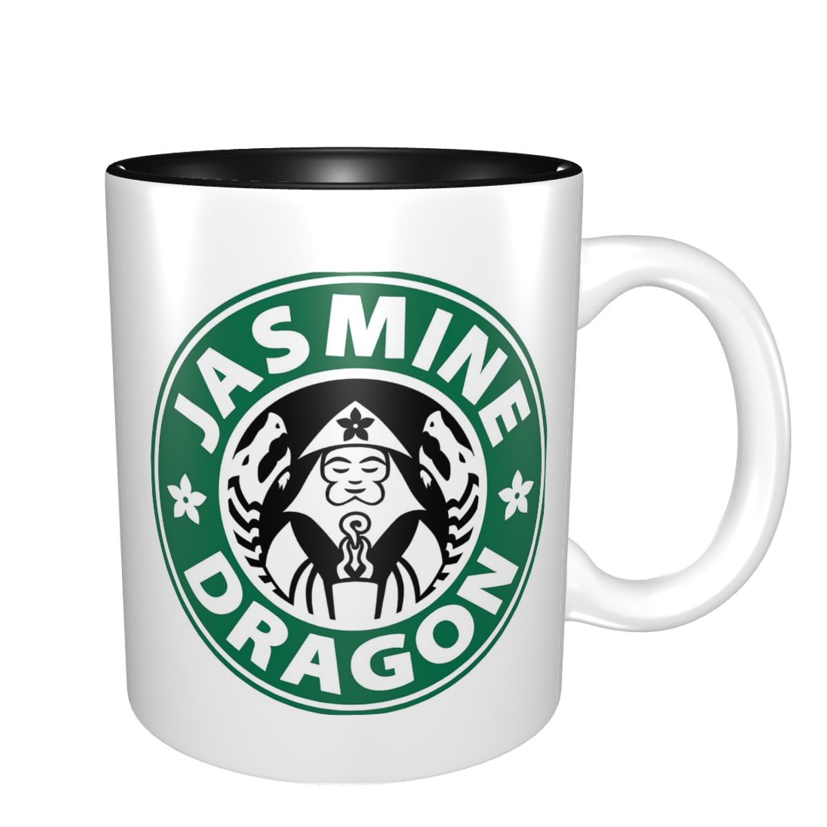 Coffee Jasmine Tea - ジャスミンドラゴンマグ面白いセラミックコーヒーカップティーマグミルクカップドリンクウェアギフト女性男性向け