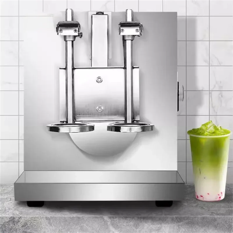 Coffee Tea Boba - バブルボバティーシェーカー商業ミルクティーシェイキングマシンダブルカップ家庭用飲料カクテルコーヒーフードプロセッサー