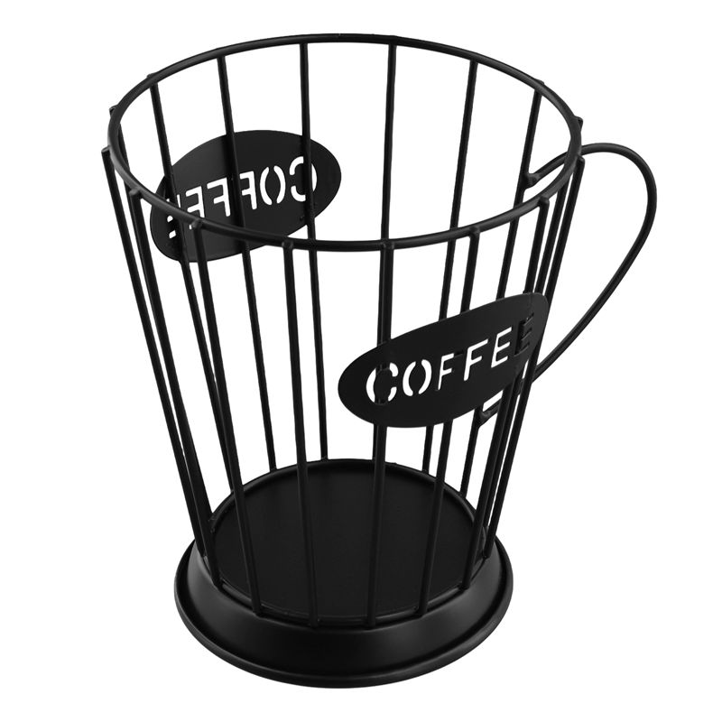 Coffee Capsule Holder - コーヒーポッドホルダー コーヒーカプセル収納バスケット キッチンカウンター収納ホルダー エスプレッソカプセル用 (小) -