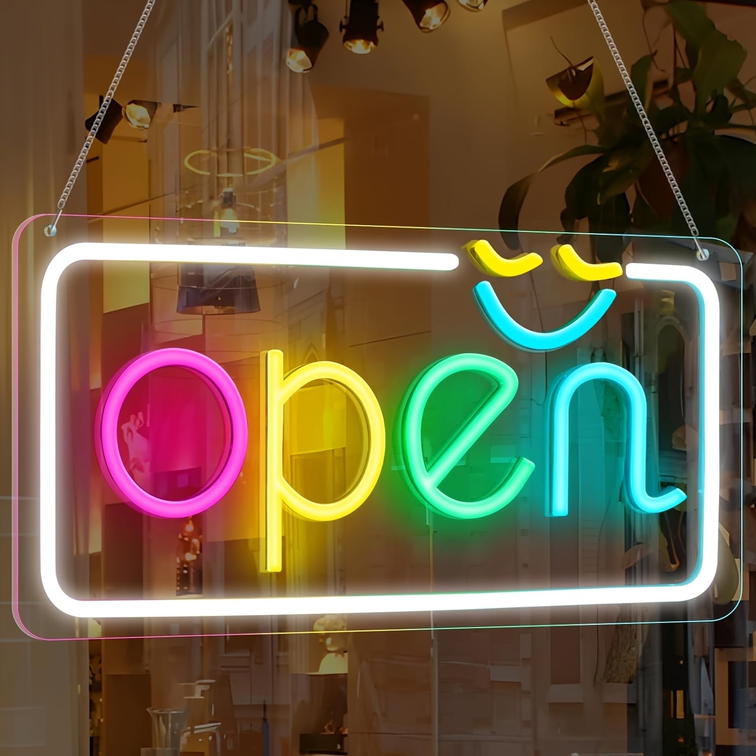 Coffee Tea Neon Sign - 1個 LEDネオンオープンサイン 明るい電気ライトアップディスプレイ ULアダプター付き 店舗の窓、ドア、喫茶店、花屋、バー、サロン用