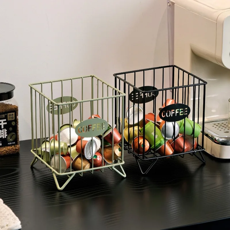 Coffee Capsule Holder - ホットコーヒーポッドホルダー大容量コーヒーカプセルホルダーコーヒークリーマー容器不規則な形状のポッド収納カップ