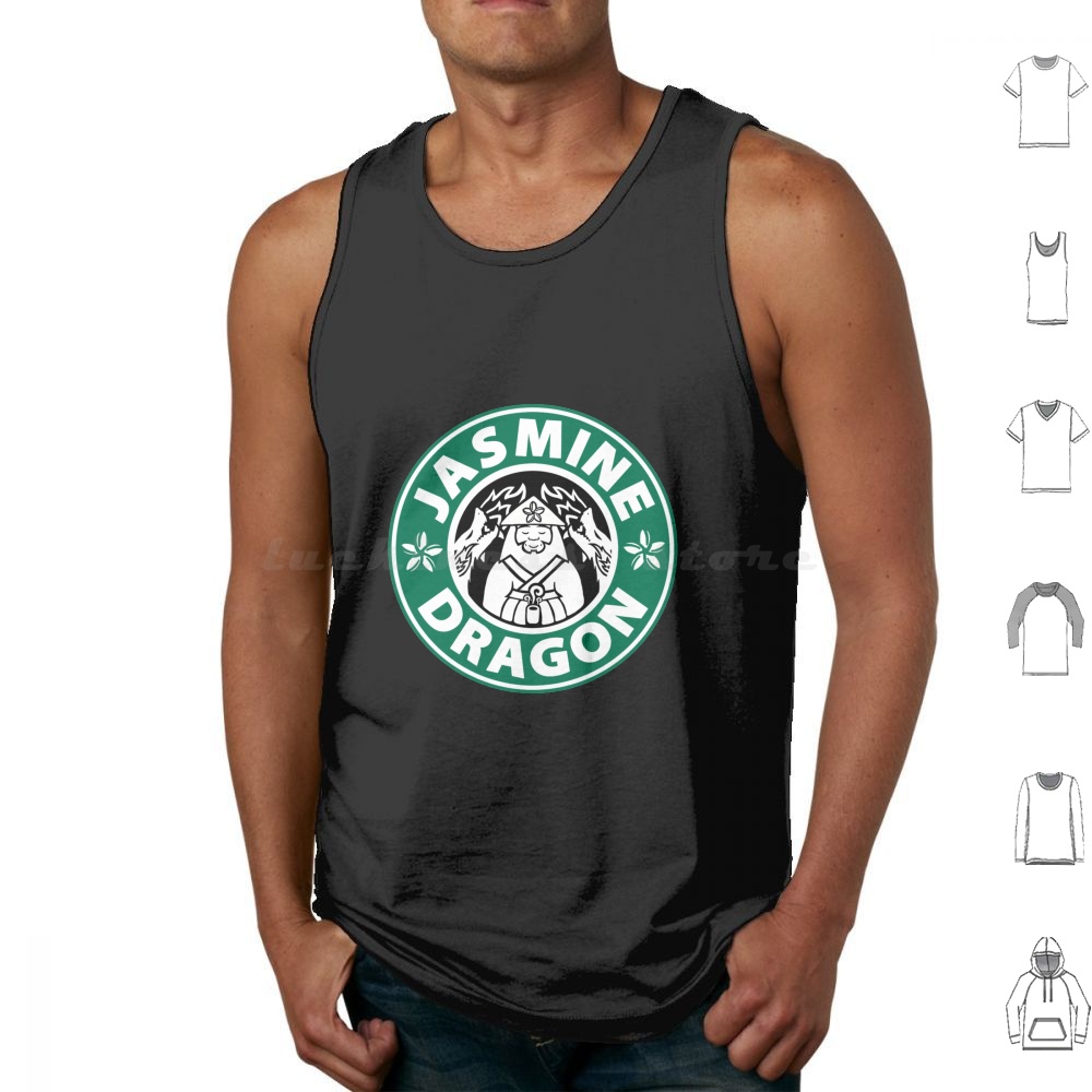 Coffee Jasmine Tea - ジャスミンドラゴンティーショップ タンクトップ ベスト ノースリーブ ジャスミンドラゴン ジャスミンドラゴンティー