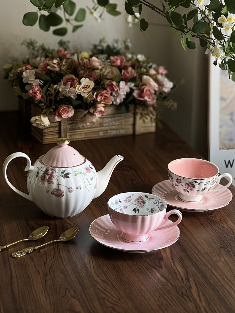 Coffee Tea Gift Set - コーヒーカップセット シンプルなヨーロピアンスタイル アフタヌーンティーマグ 家庭用ギフト 卸売