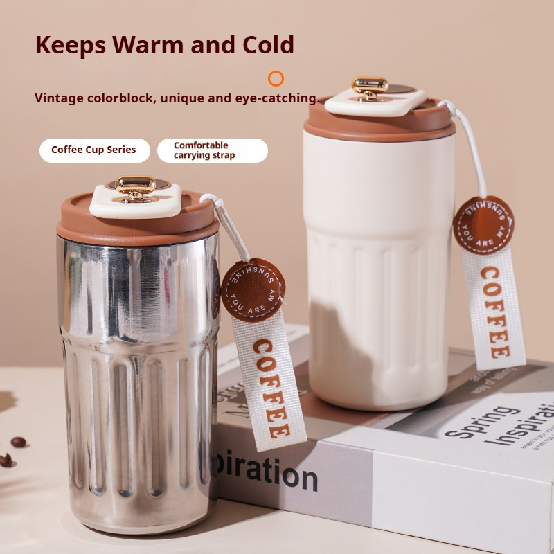 Coffee Tea Weight Loss - 450ML LED温度表示付きステンレス製保温水筒コーヒーカップトラベル真空断熱ボトル保冷保温マグカップ