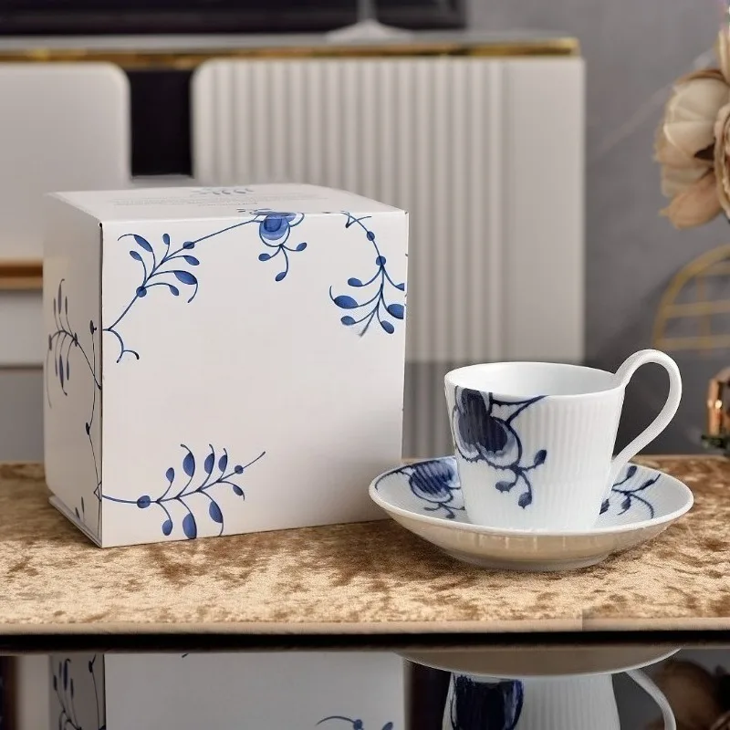 北欧ロイヤルパームフローラルデザインコーヒーマグティーカップ - Coffee Tea Gift Set のレビューと価格