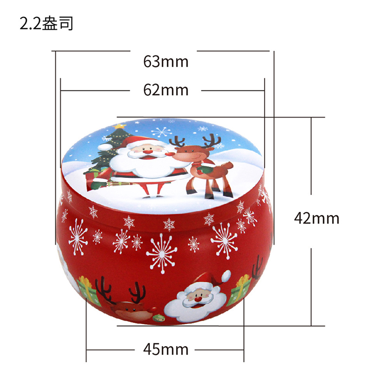 ミニクリスマスメタルティンジャー コーヒー、紅茶、スパイス、 - Coffee Tea Box のレビューと価格