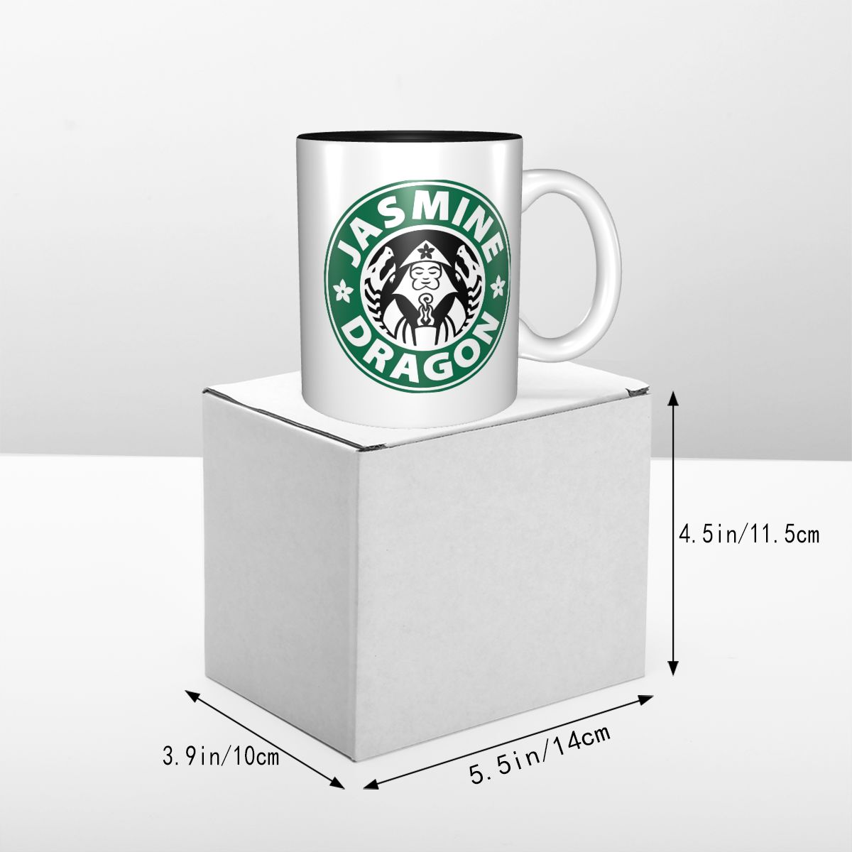 ジャスミンドラゴンマグ面白いセラミックコーヒーカップティーマ - Coffee Jasmine Tea のレビューと価格