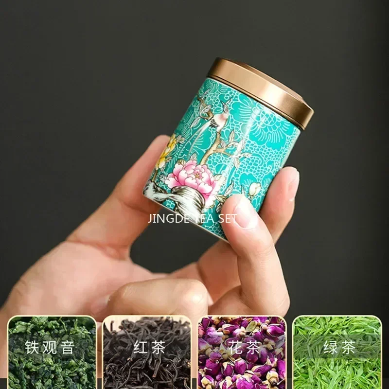 ブティックセラミックティー缶家庭用収納ティー容器キッチン密閉 - Coffee Tea Jar Set のレビューと価格