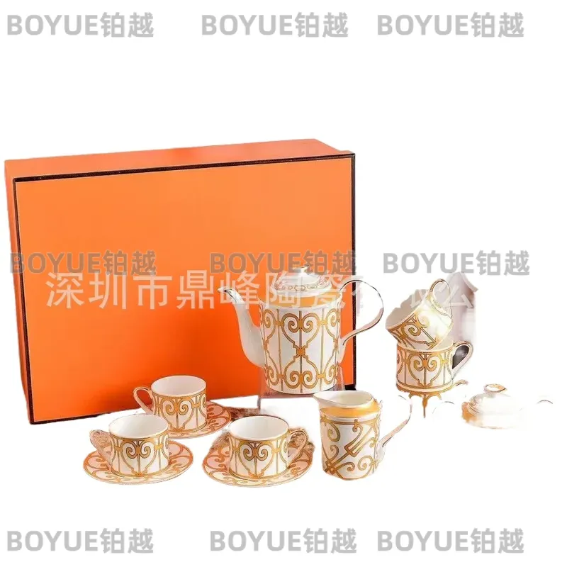 黄色の陶器製コーヒーカップとソーサーのセット、ヨーロッパの軽 - Coffee Tea Gift Set のレビューと価格