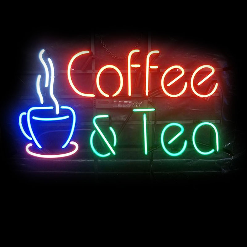 ネオンサイン コーヒー ティー レストラン ビール バー サ - Coffee Tea Neon Sign のレビューと価格