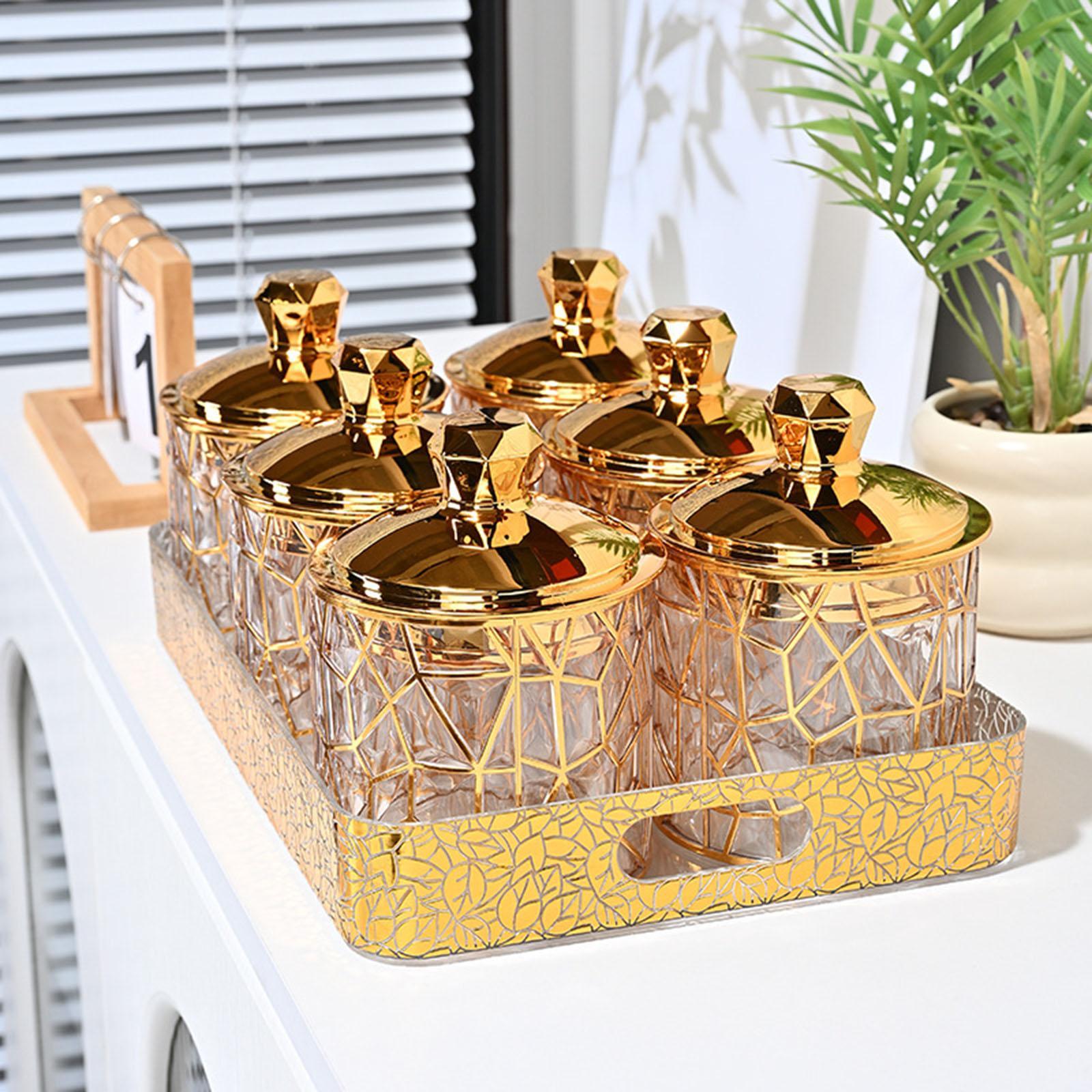 キッチン収納ジャー 気密プラスチックキャニスターセット 食品 - Coffee Tea Jar Set のレビューと価格