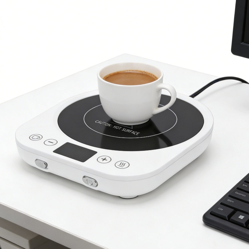 110V マグウォーマー 3段階温度設定 電気カップヒーター - Coffee Tea Warmer のレビューと価格