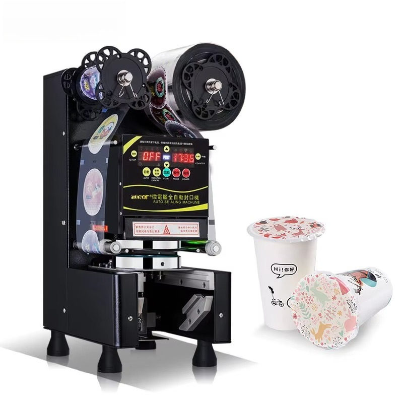 全自動紙製ミルクティーコーヒーヨーグルトジュースボババブルテ - Coffee Tea Boba のレビューと価格