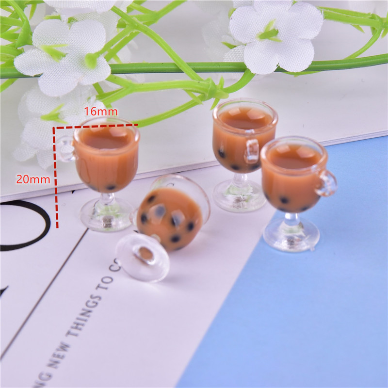 飲み物,コーヒー,ミルク,お茶,飲み物の形をした樹脂チャーム - Coffee Tea Boba のレビューと価格