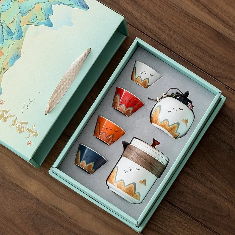 セラミックティーカップ,磁器ティーポット,エスプレッソカップ - Coffee Tea Jar Set のレビューと価格