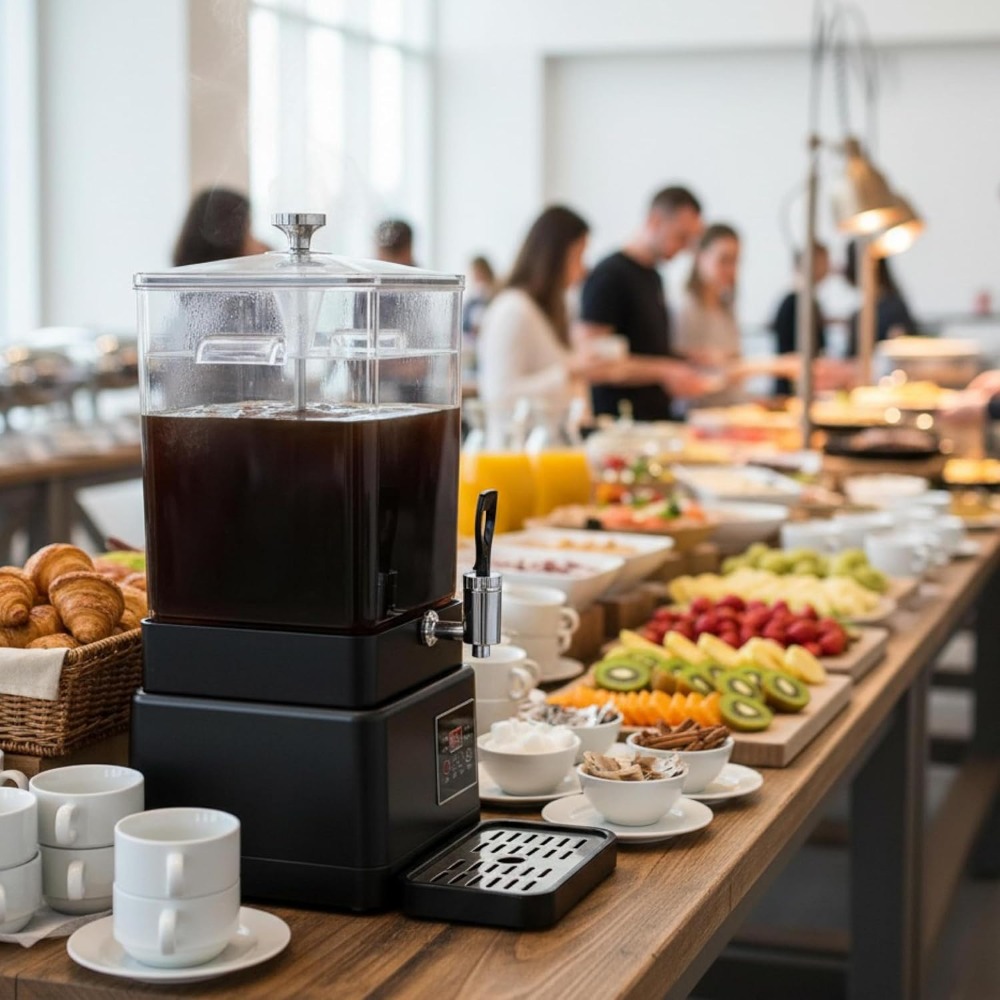 業務用コーヒーメーカー 10L ホットチョコレートマシン 電 - Coffee Tea Urn のレビューと価格