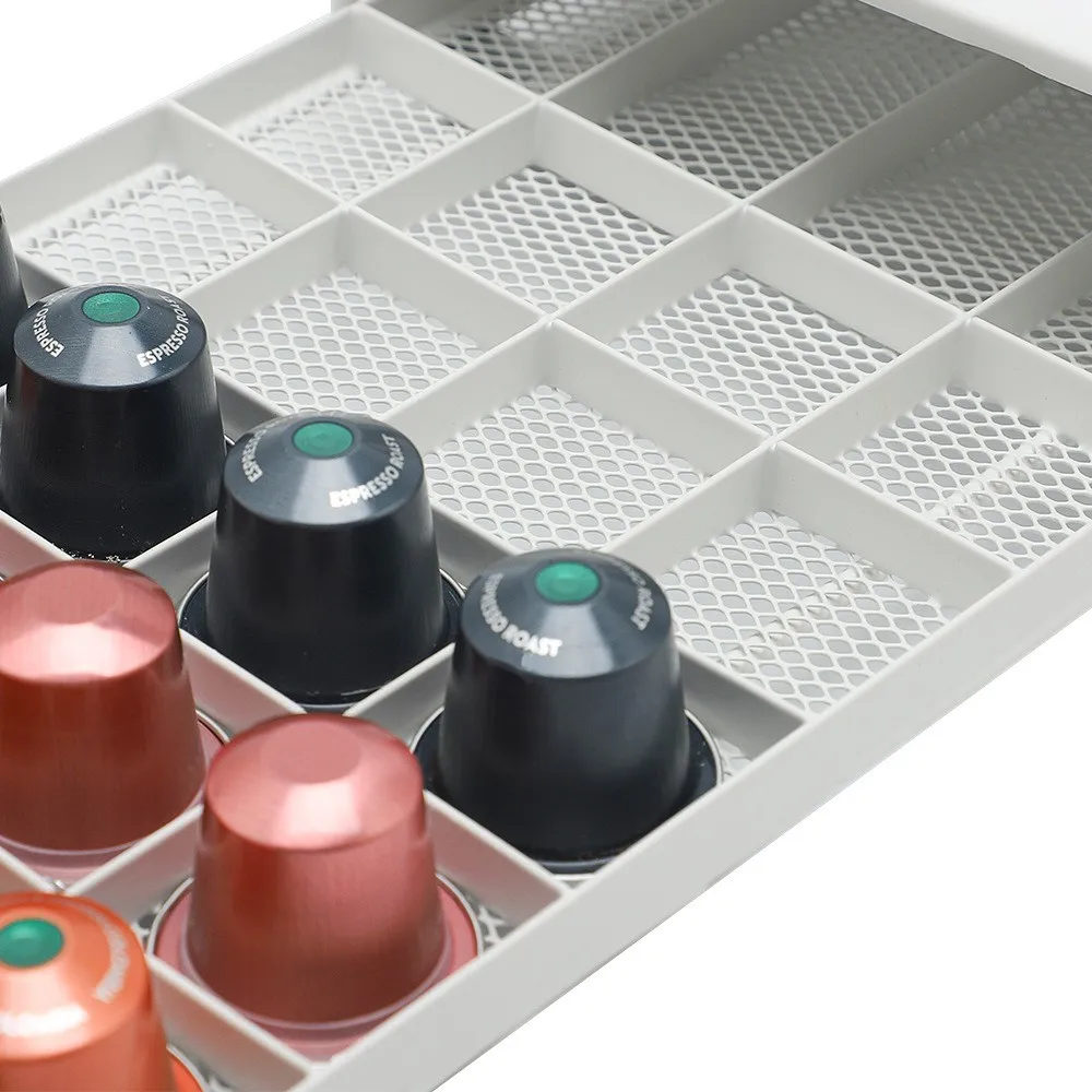 40スロットのネスプレッソコーヒーカプセルボックス（イタリア - Coffee Capsule Holder のレビューと価格