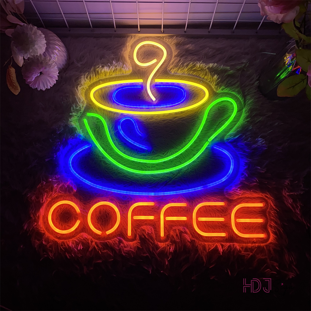 コーヒーショップ,ティールーム,装飾用のLEDネオンサイン, - Coffee Tea Neon Sign のレビューと価格