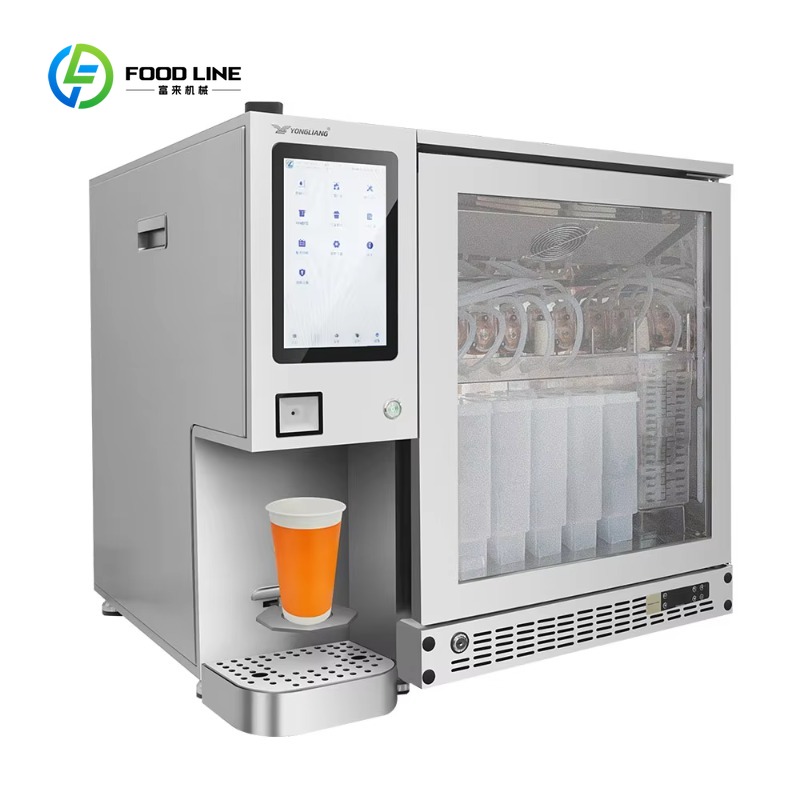 カスタマイズ可能な高生産性ステンレス製リモコン式ボバティー自 - Coffee Tea Boba のレビューと価格
