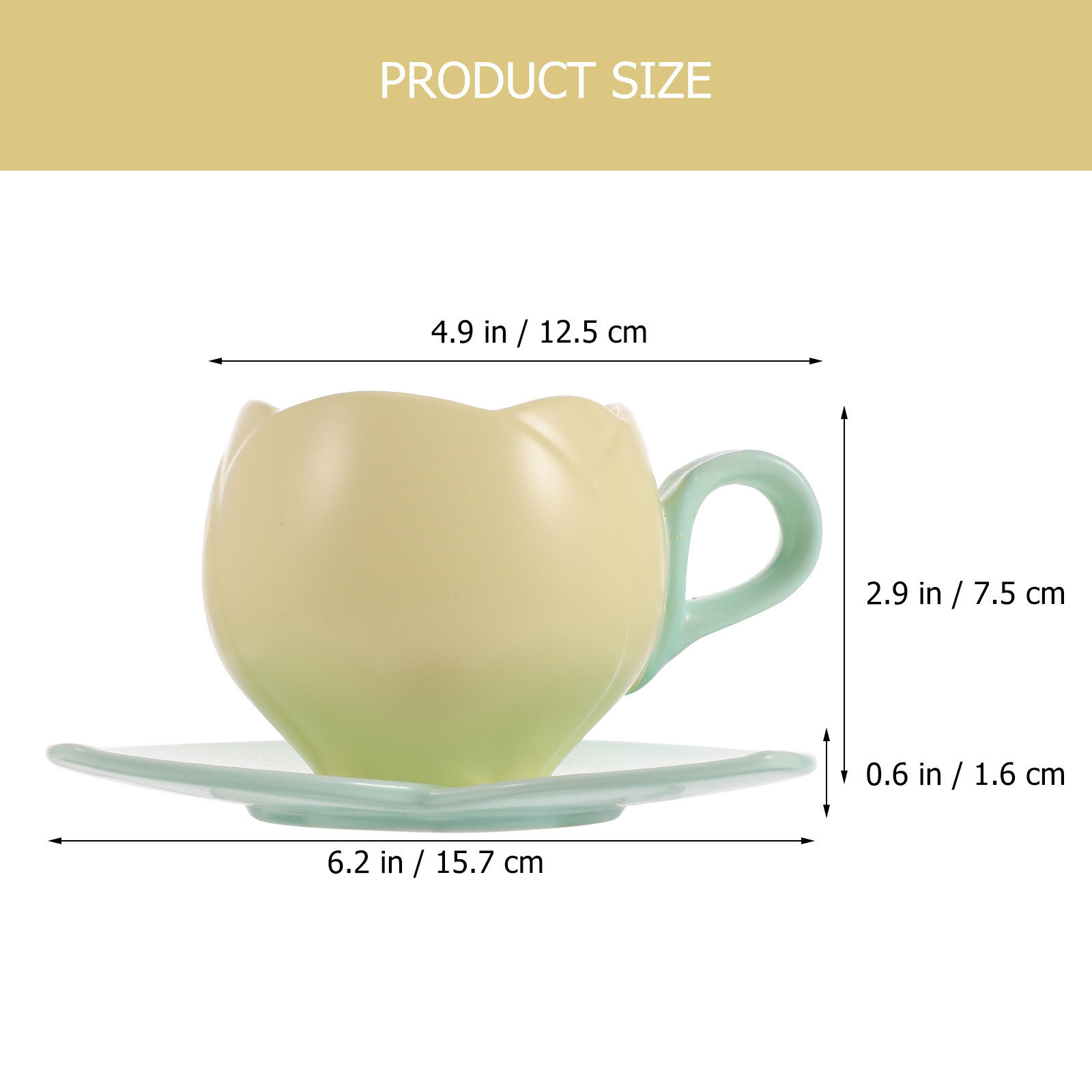 セラミック製コーヒーカップとソーサーのセット、多機能ドリンク - Water Tea And Coffee のレビューと価格