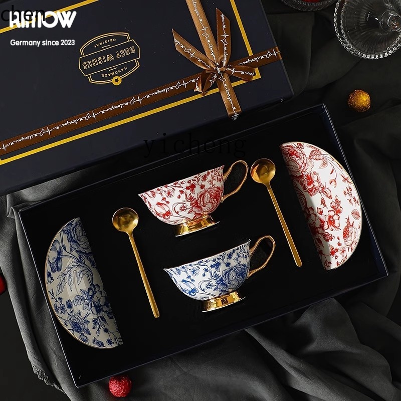 HXL セラミックコーヒーカップ アフタヌーンティー ティー - Coffee Tea Gift Set のレビューと価格