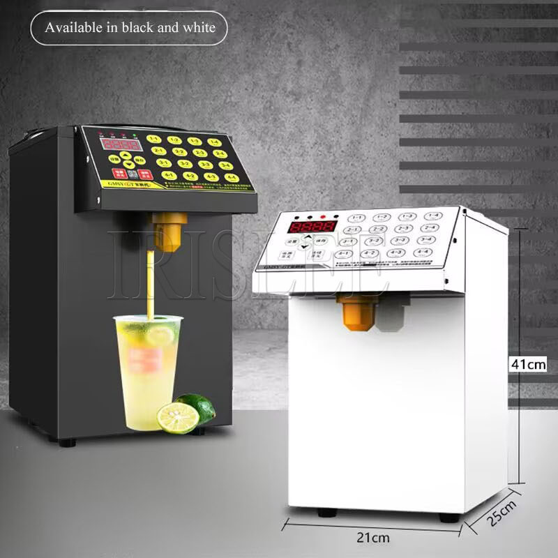 新型ボバティーマシン シロップディスペンサー フルクトースデ - Coffee Tea Boba のレビューと価格