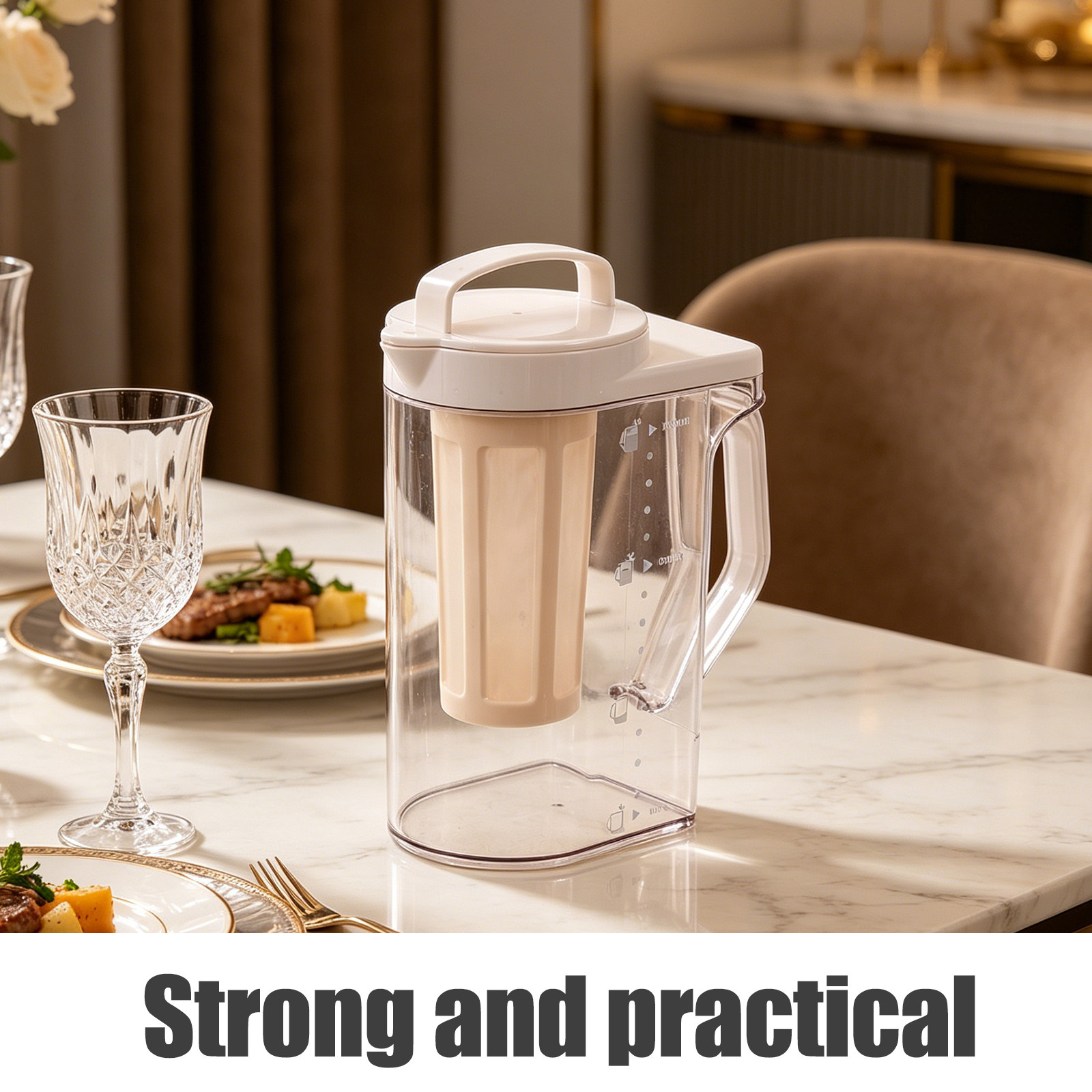 1.6L コールドブリューコーヒーピッチャー プラスチック製 - Water Tea And Coffee のレビューと価格