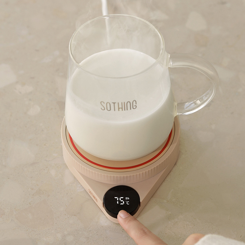 新しいコーヒーマグウォーマーカップヒーターサーモスタット式ウ - Coffee Tea Warmer のレビューと価格