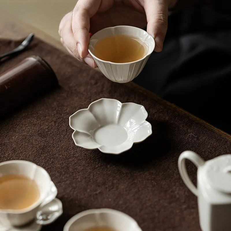 植物灰ひまわりコースター高級コーヒーカップ用ベース家庭用断熱 - Coffee Tea Mix のレビューと価格