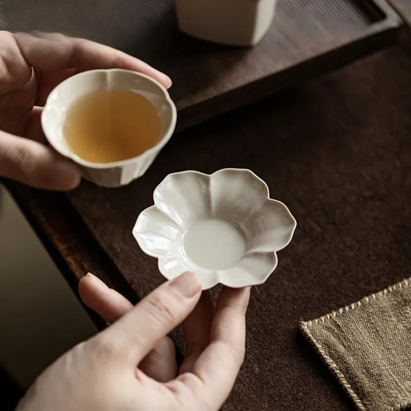 植物灰ひまわりコースター高級コーヒーカップ用ベース家庭用断熱 - Coffee Tea Mix のレビューと価格