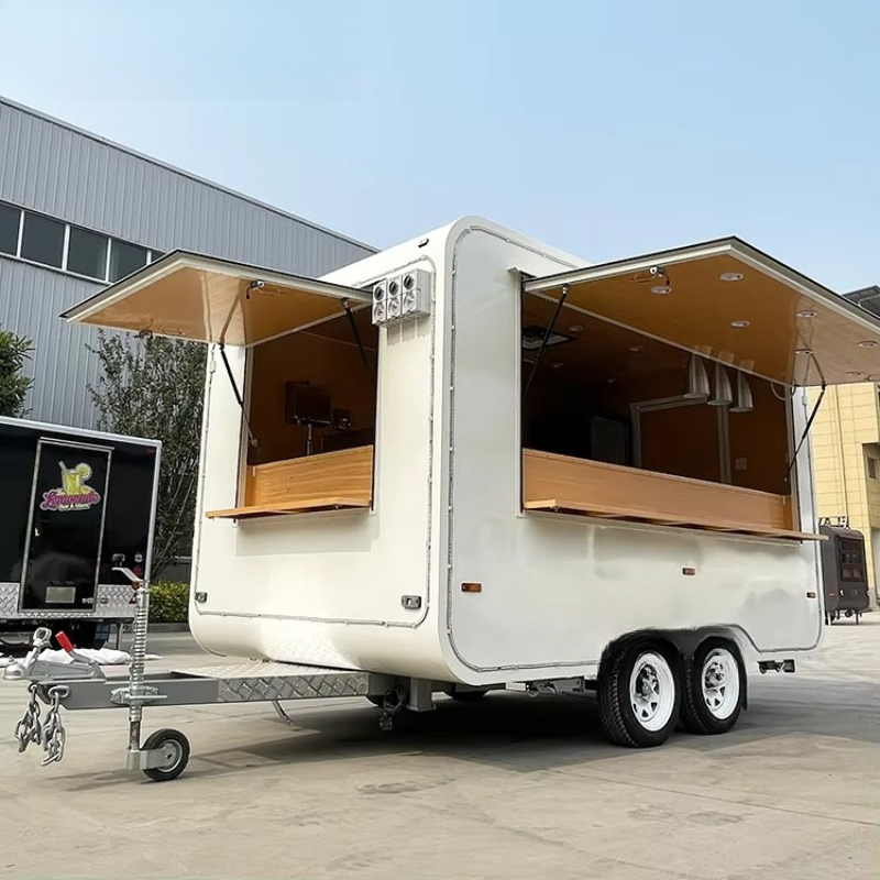 レトロなコーヒーショップバン、フードトラック、バブルティー販 - Coffee Tea Van のレビューと価格