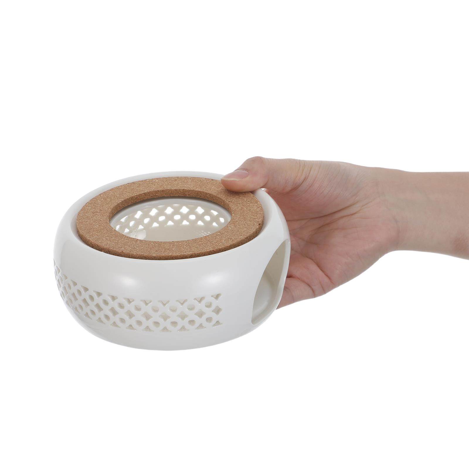 1セット セラミック製ティーウォーマー エレガントなティーポ - Coffee Tea Warmer のレビューと価格