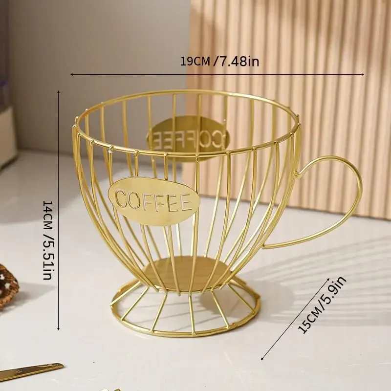 金属コーヒーカプセルホルダーディスプレイラックコーヒーポッド - Coffee Capsule Holder のレビューと価格