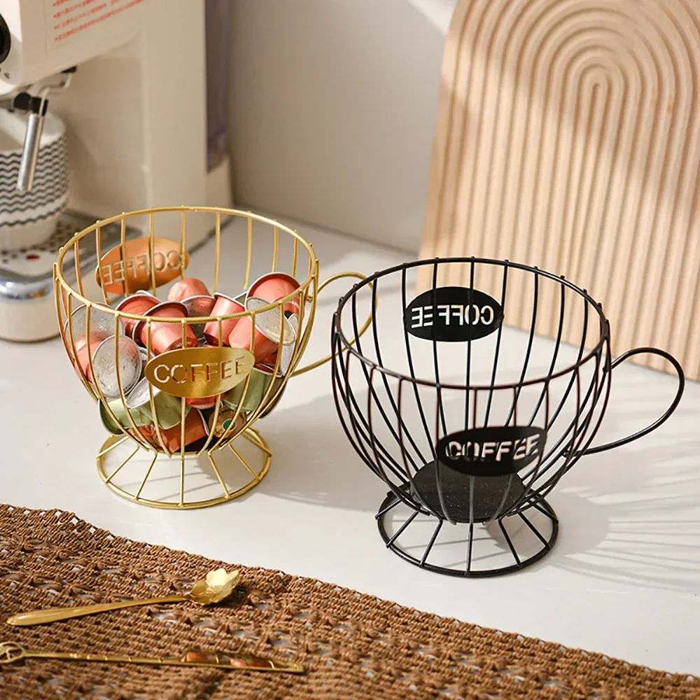 金属コーヒーカプセルホルダーディスプレイラックコーヒーポッド - Coffee Capsule Holder のレビューと価格