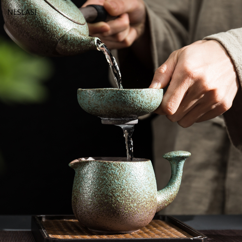 レトロセラミックティーストレーナー手作りチャハイフィルターコ - Coffee Tea In Chinese のレビューと価格