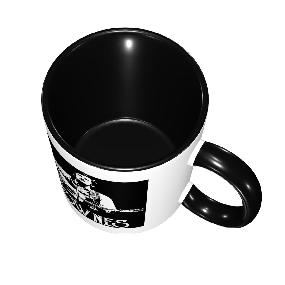 タウンズ・ヴァン・ザント - ホワイトステンシルジップマグ  - Coffee Tea Van のレビューと価格