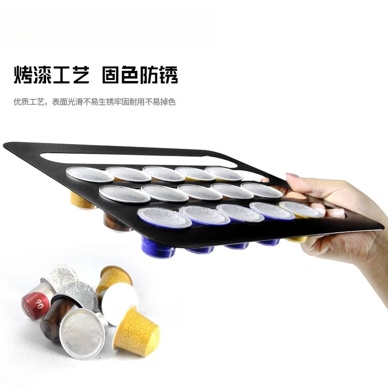 1 個のコーヒーカプセル収納ラックスーツネスプレッソ磁気カプ - Coffee Capsule Holder のレビューと価格