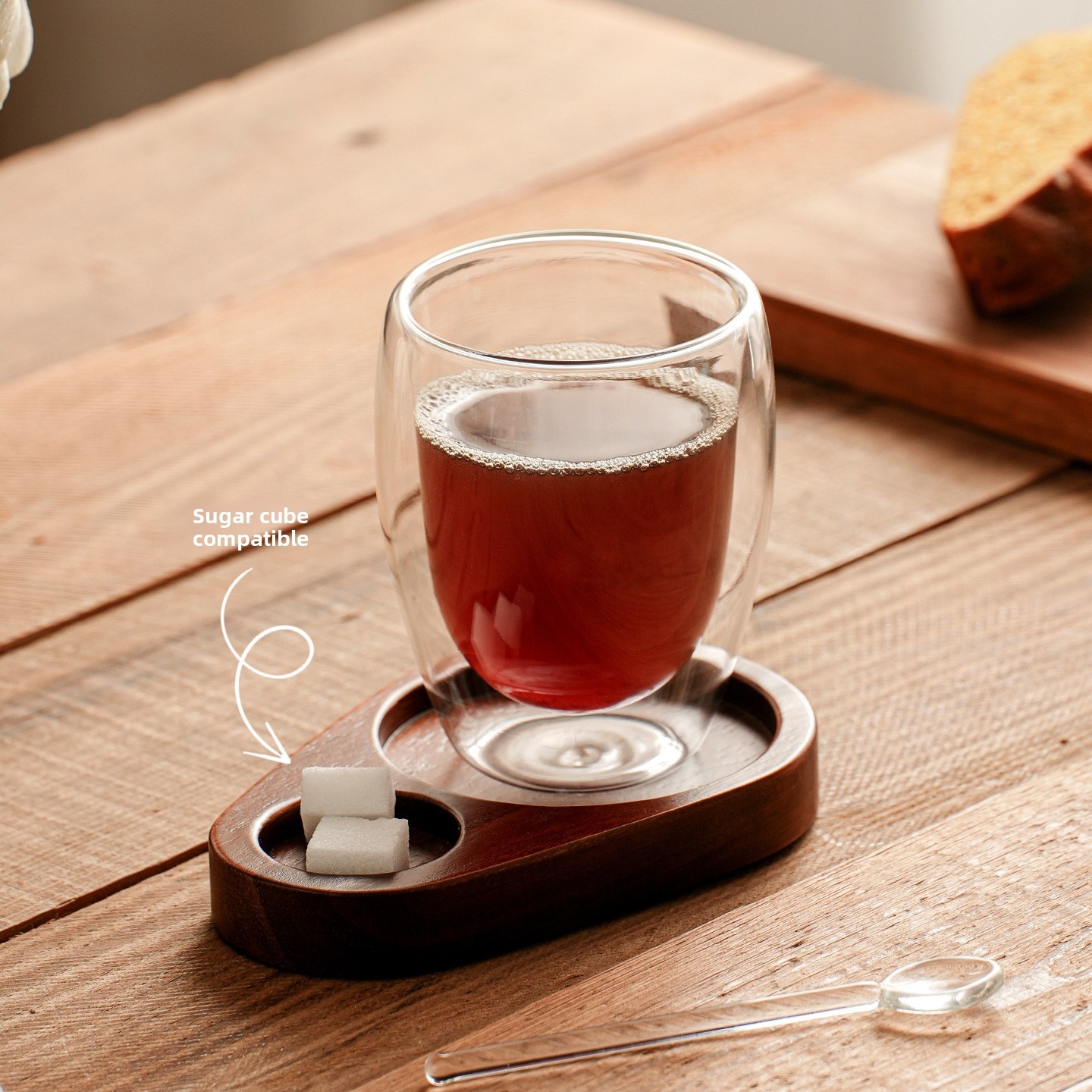 アメリカンダブルウォールガラスコーヒーマグ ボロシリケートカ - Coffee Tea Gift Set のレビューと価格