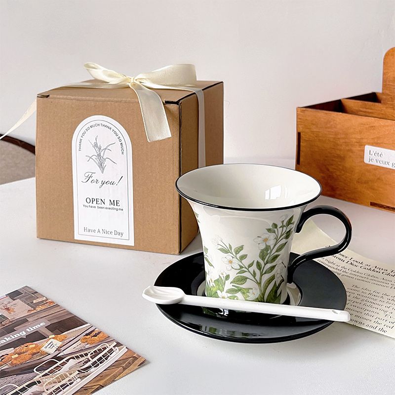 マグ アメリカン レトロ ジャスミン 繊細なハンド ギフト  - Coffee Jasmine Tea のレビューと価格