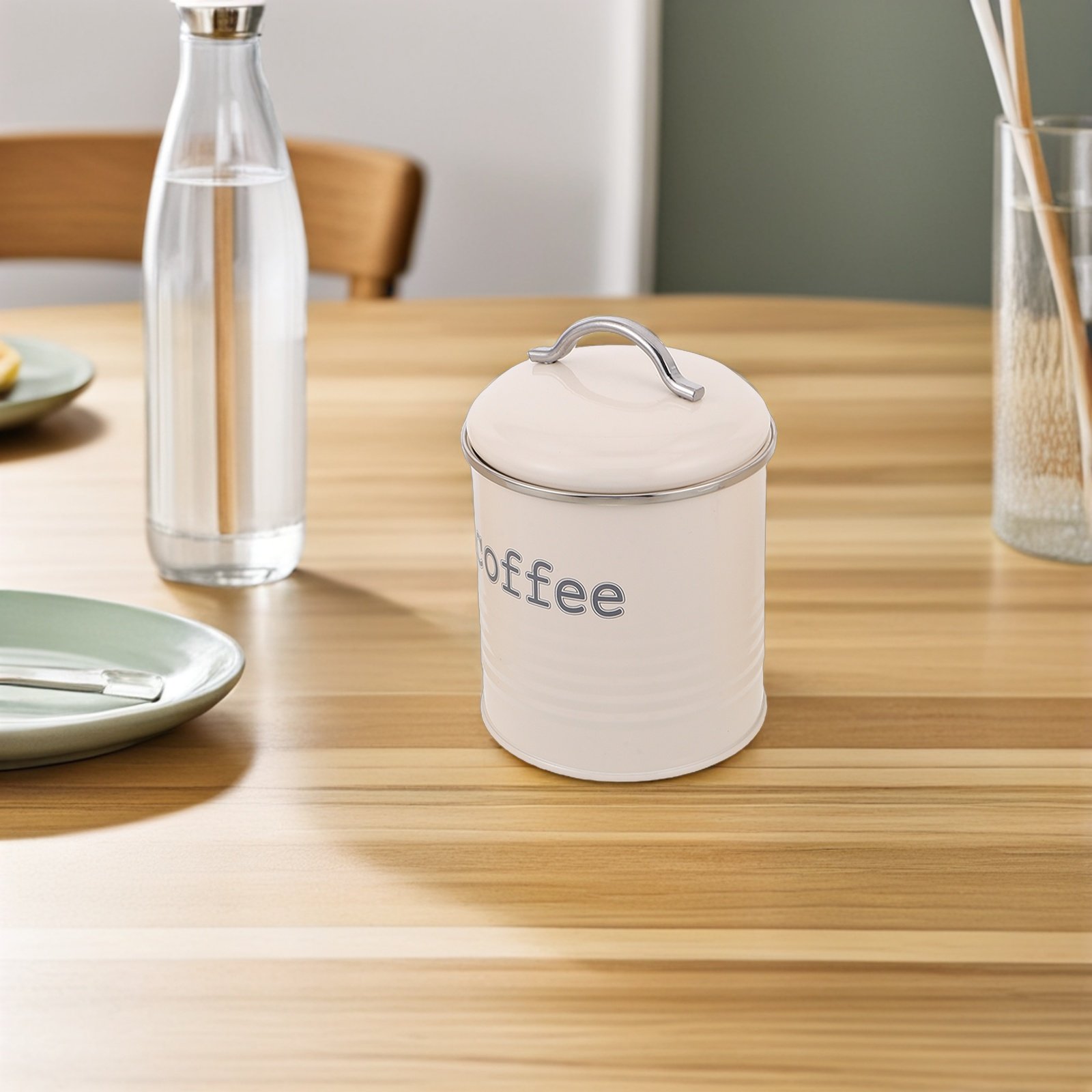 3個セット 密閉コーヒー豆容器セット 気密茶葉砂糖キャニスタ - Coffee Tea Jar Set のレビューと価格