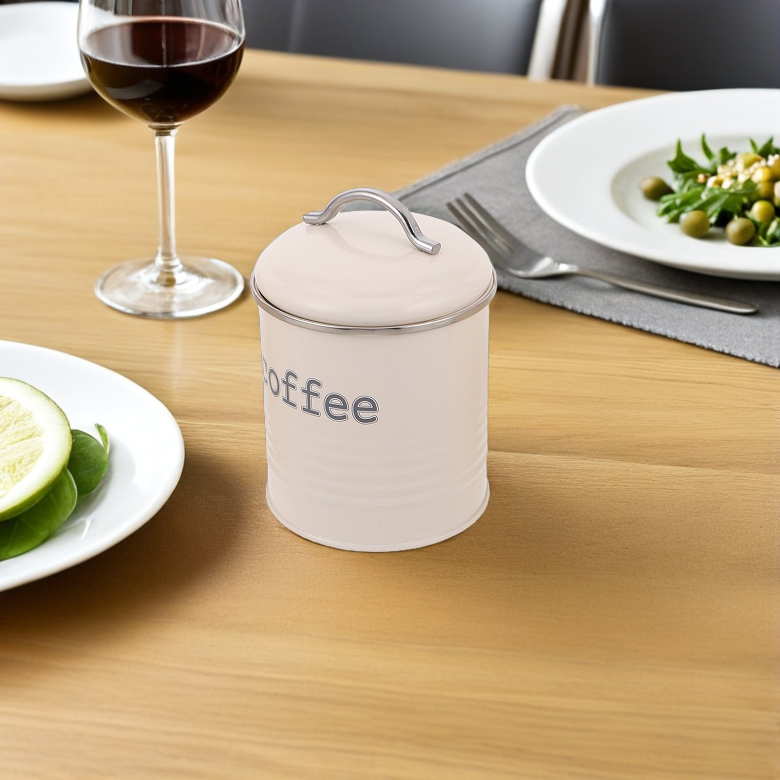 3個セット 密閉コーヒー豆容器セット 気密茶葉砂糖キャニスタ - Coffee Tea Jar Set のレビューと価格