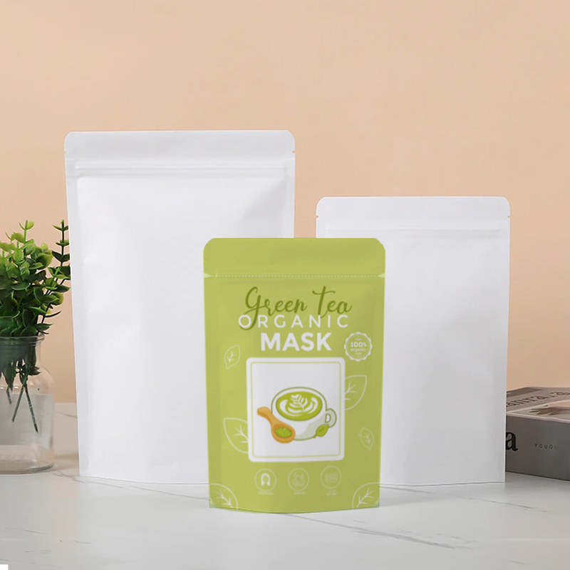 カスタマイズ可能な白クラフト紙ジップロック包装袋 DIY コ - Coffee Tea In Chinese のレビューと価格