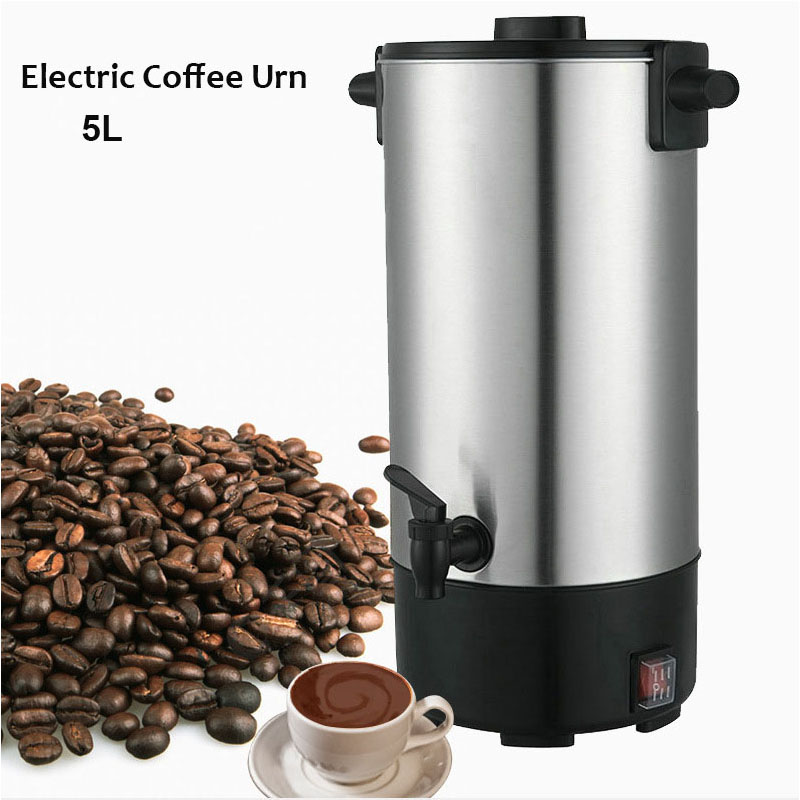 5Lステンレス製高速抽出コーヒーウォーマー 110V/220 - Coffee Tea Urn のレビューと価格