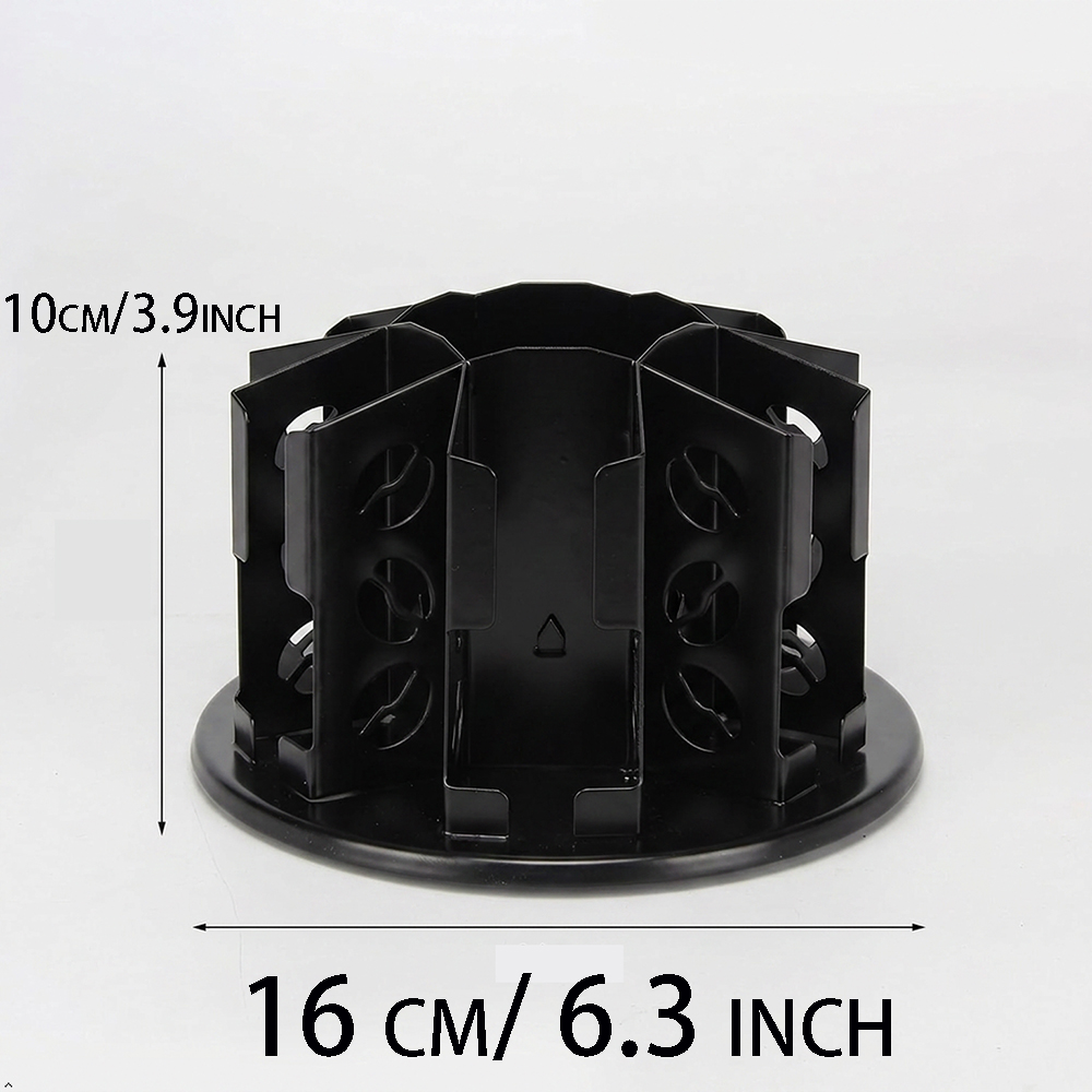 メタル製ネスプレッソオリジナルラインポッドホルダー、360度 - Coffee Capsule Holder のレビューと価格